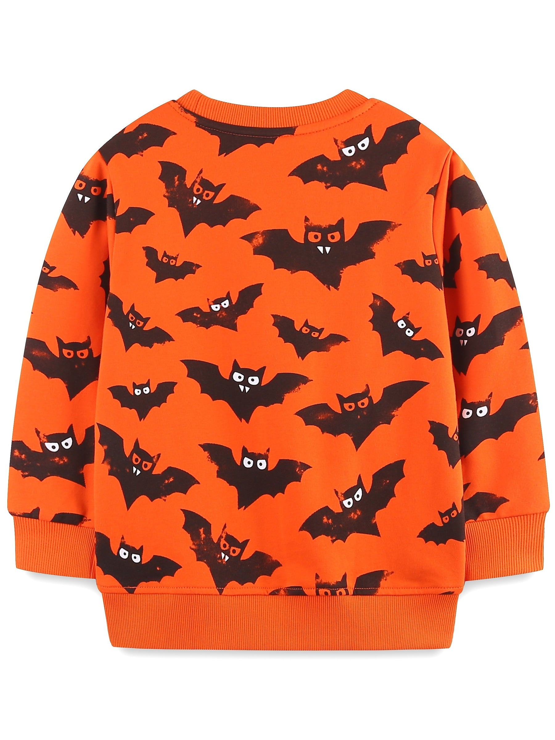 Halloween Printed Bat Pattern Hoodie