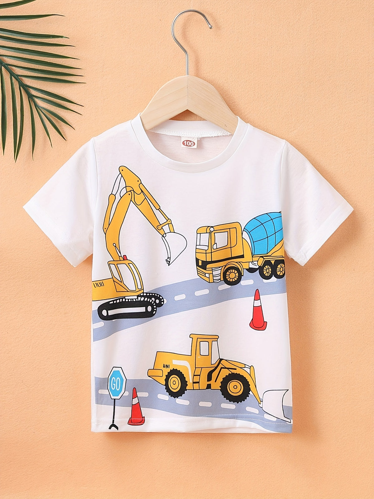 White Digging Fun Tee