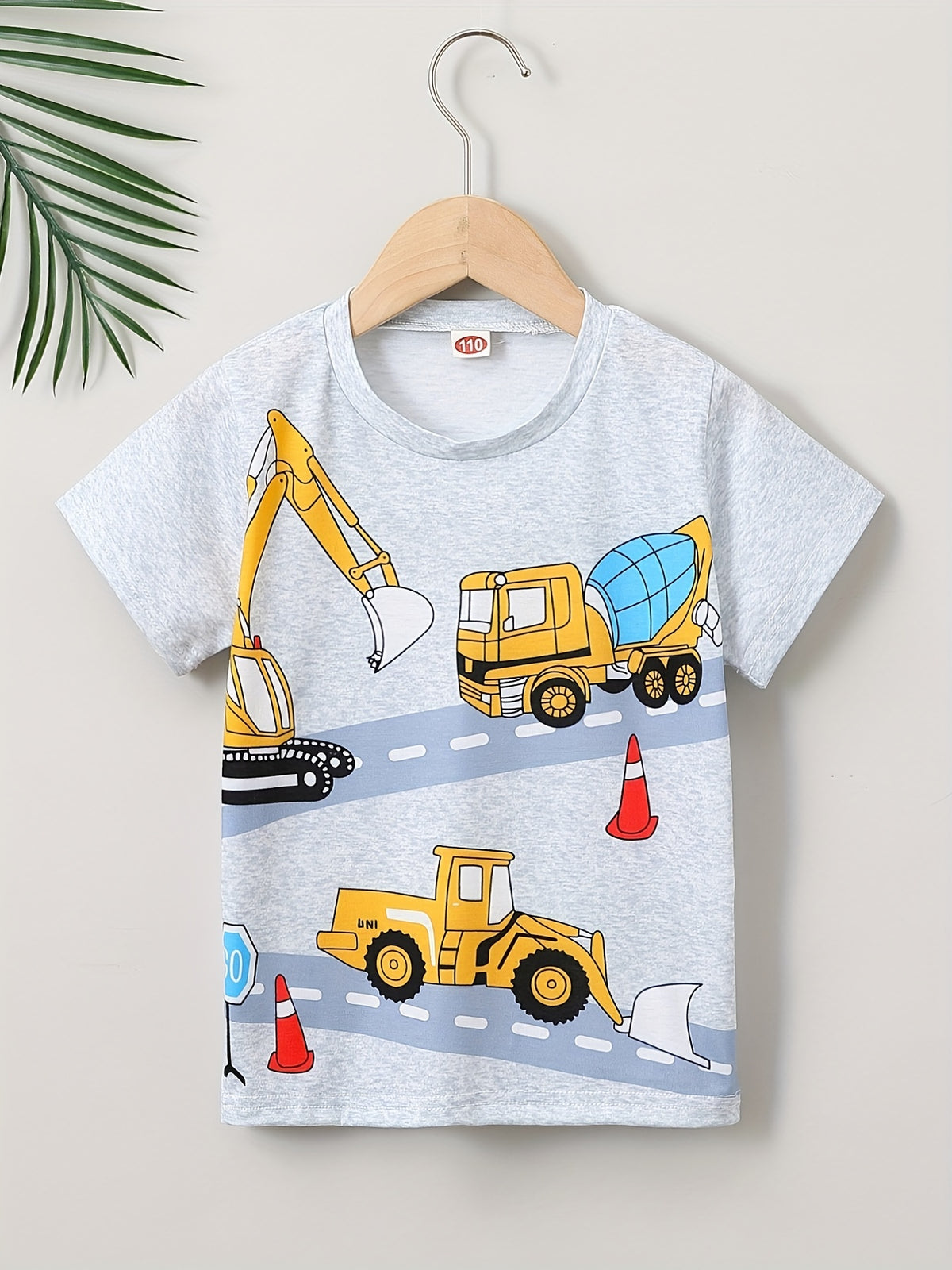 Grey Digging Fun Tee