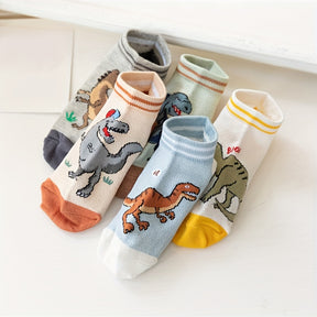 Dinosaurs Roar Socks (S 1-3Y 4.33-5.51inch)