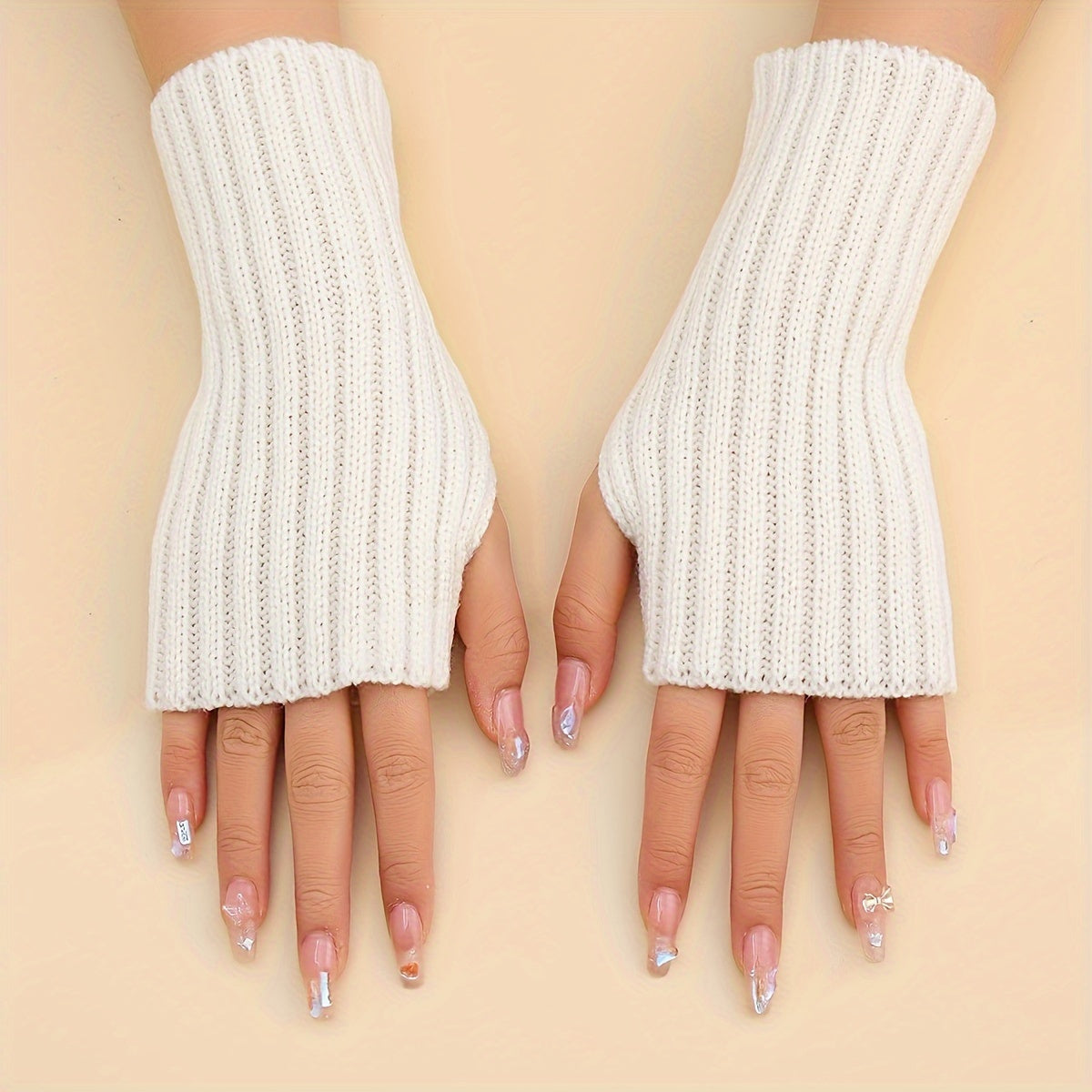 White TouchFlex Gloves