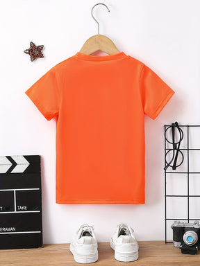 Orange-Red Hero Tee