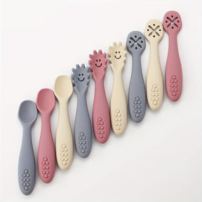 Beige SoftBite Spoons