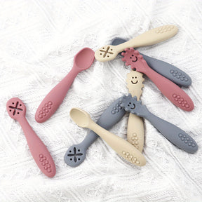 Rose Pink SoftBite Spoons