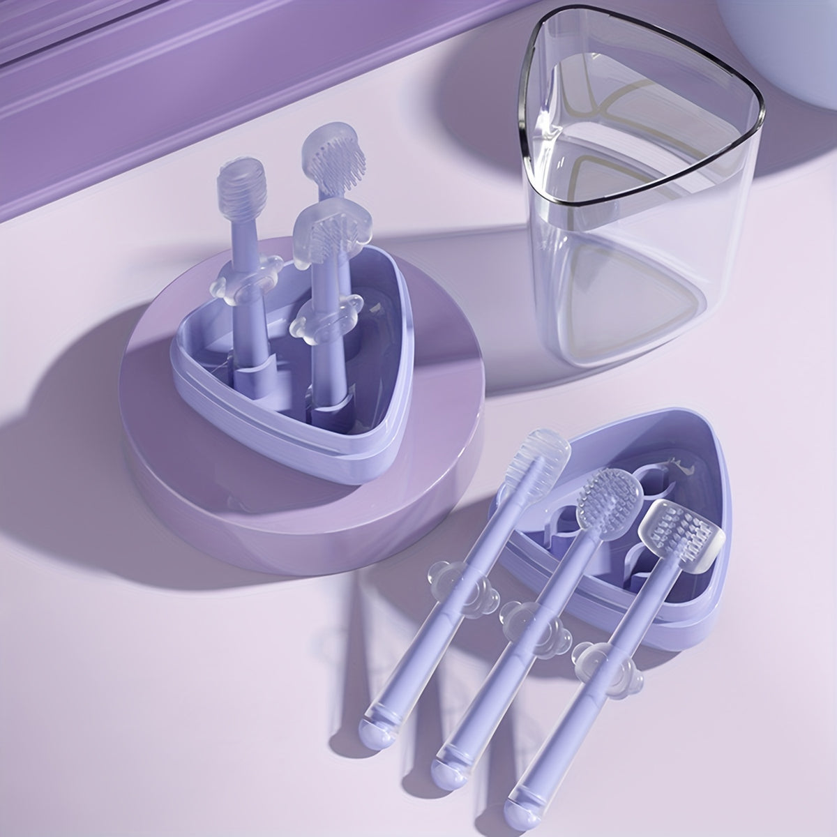 Purple Baby Smile Set