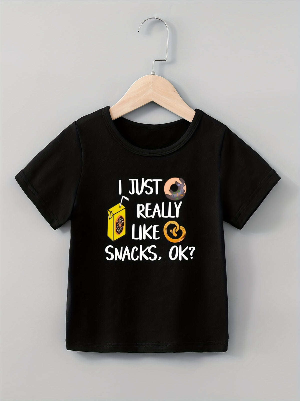 Black Snack Attack Tee