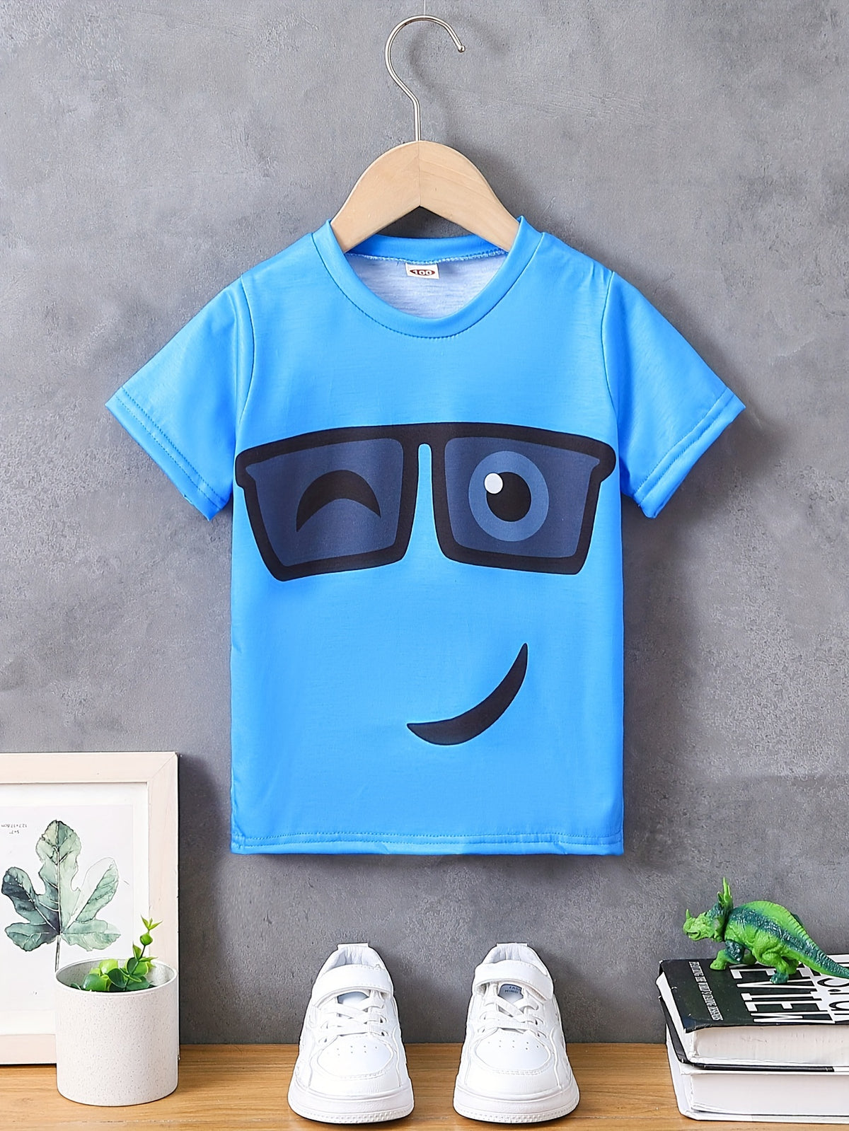 Vibrant Blue Hero Tee