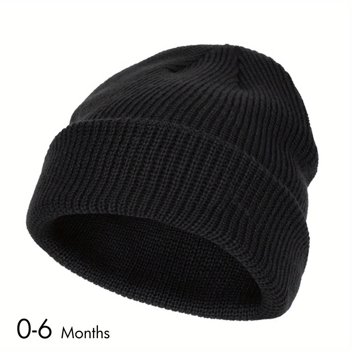 Black SnuggleCap Beanie