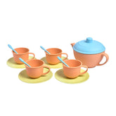 Mini Chef Set (Short Teapot & Teacup Tray Set with 4 Spoons)