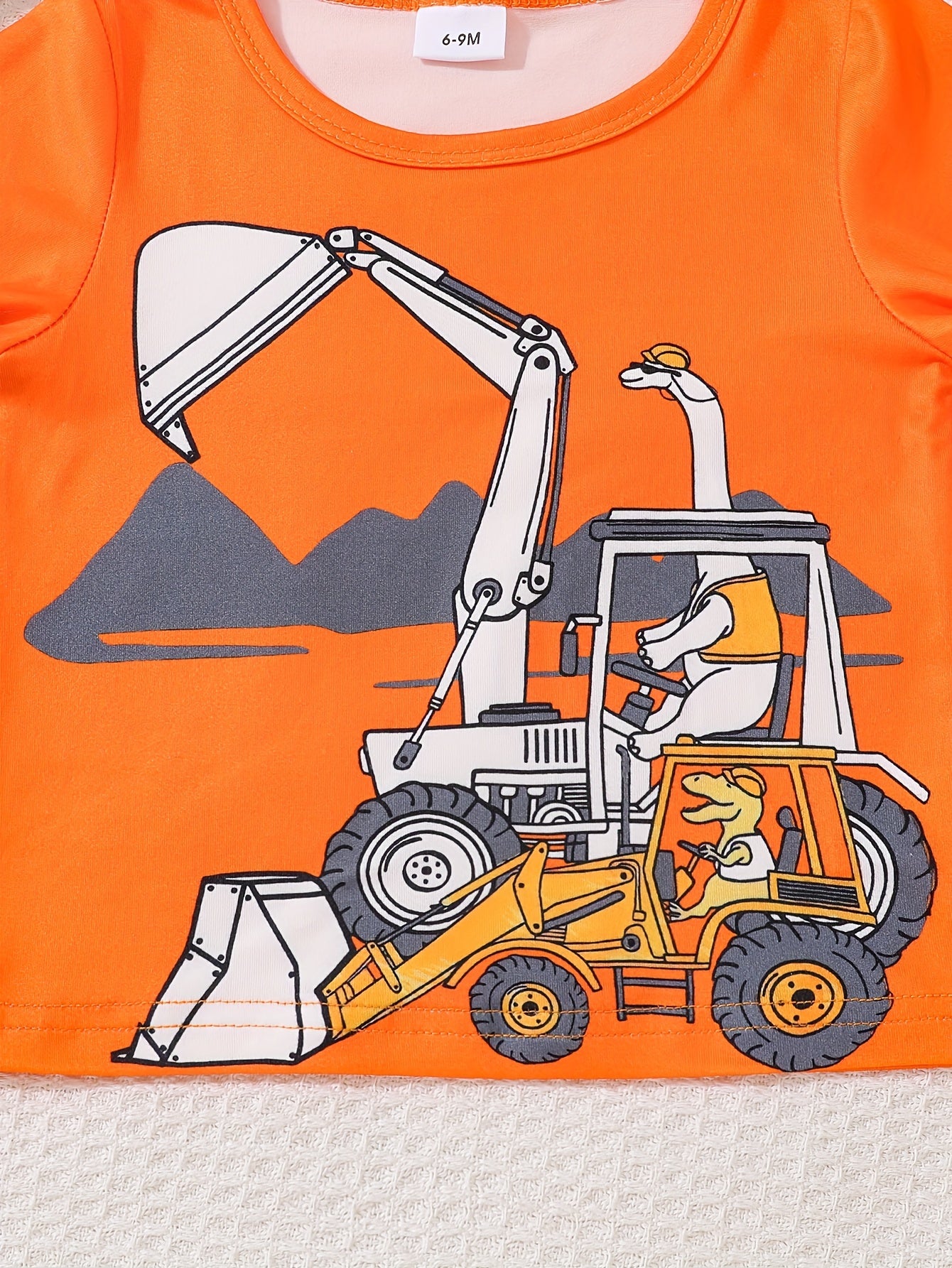 Multicolor + Excavator DinoDig Tee