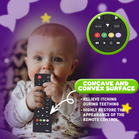 Purple Remote Teether