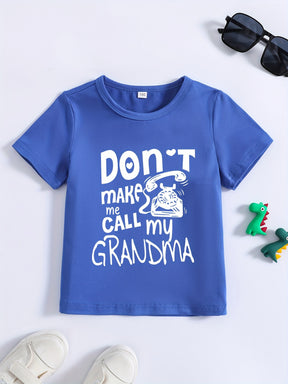 Blue Grandma Alert Tee