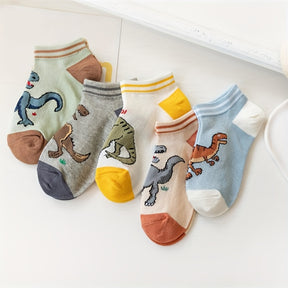 Dinosaurs Roar Socks (S 1-3Y 4.33-5.51inch)