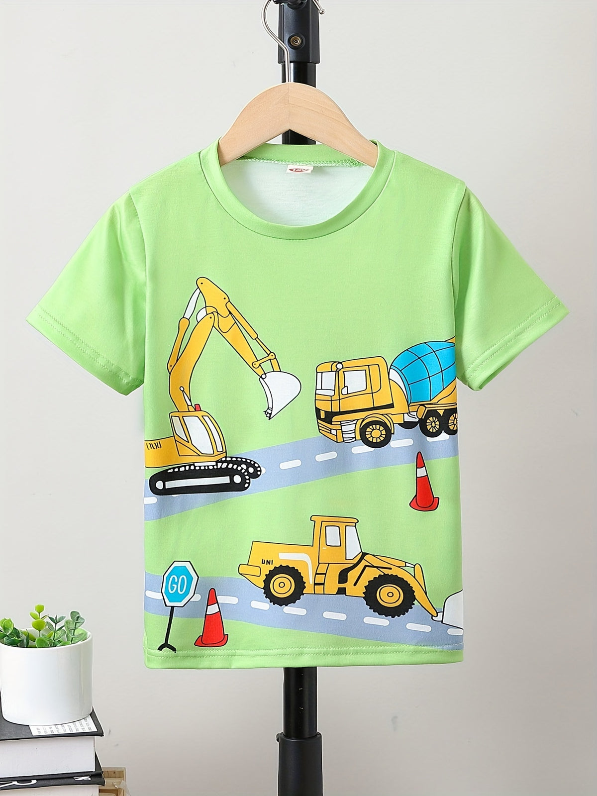 Grass Green Digging Fun Tee