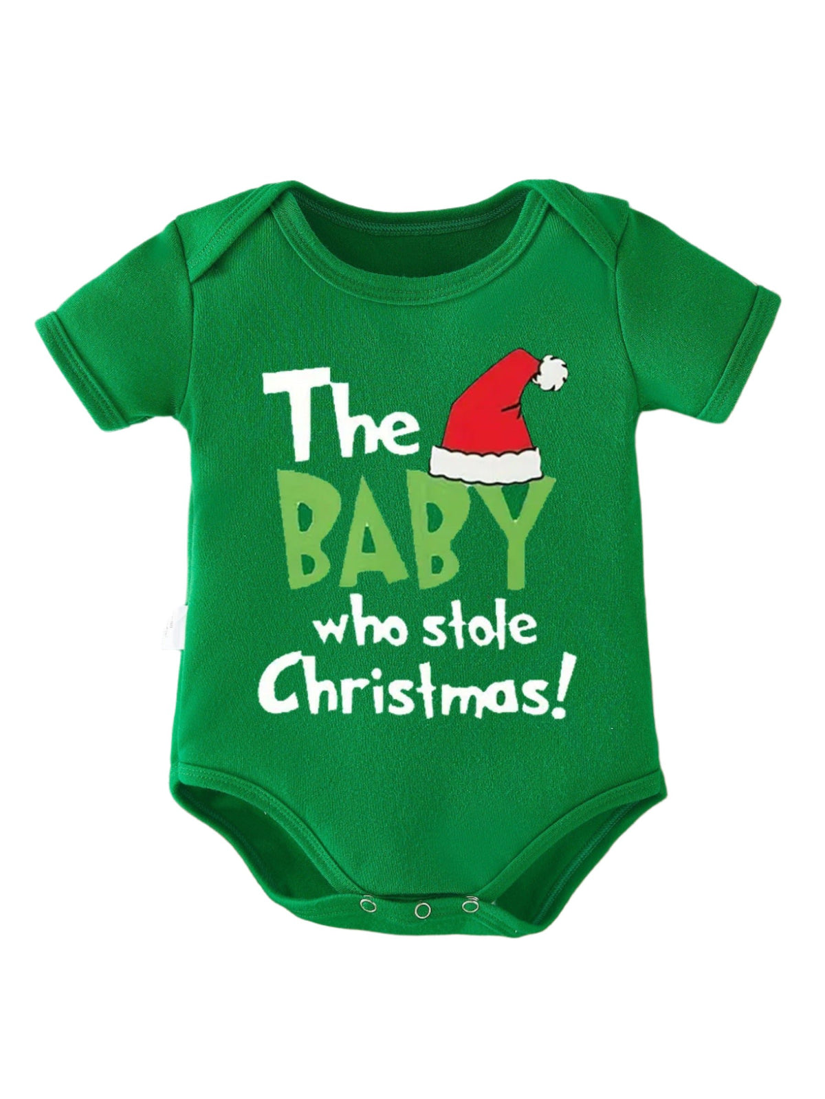 Green Christmas Bandit Bodysuit