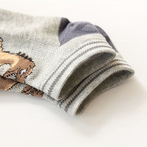 Dinosaurs Roar Socks (M 3-5Y 5.51-6.3inch)