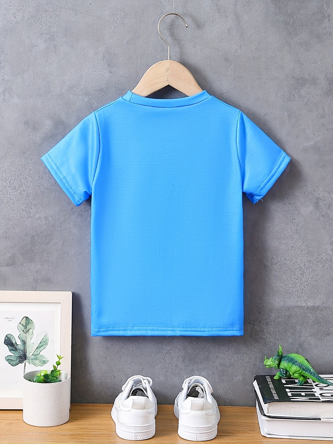 Vibrant Blue Hero Tee