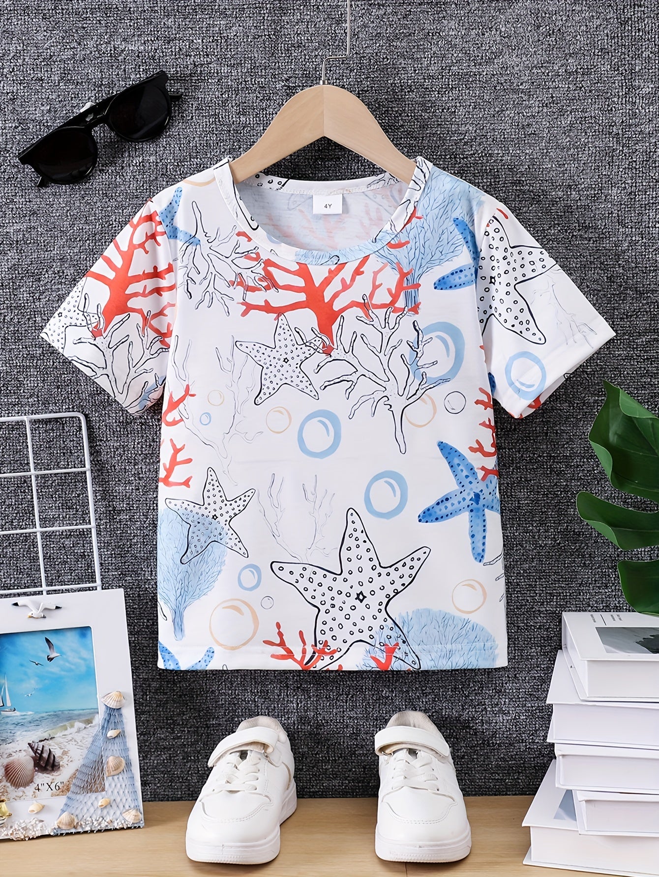 Multicolor Ocean Tee