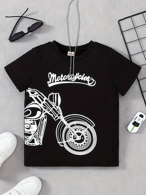 Black MotoRush Tee