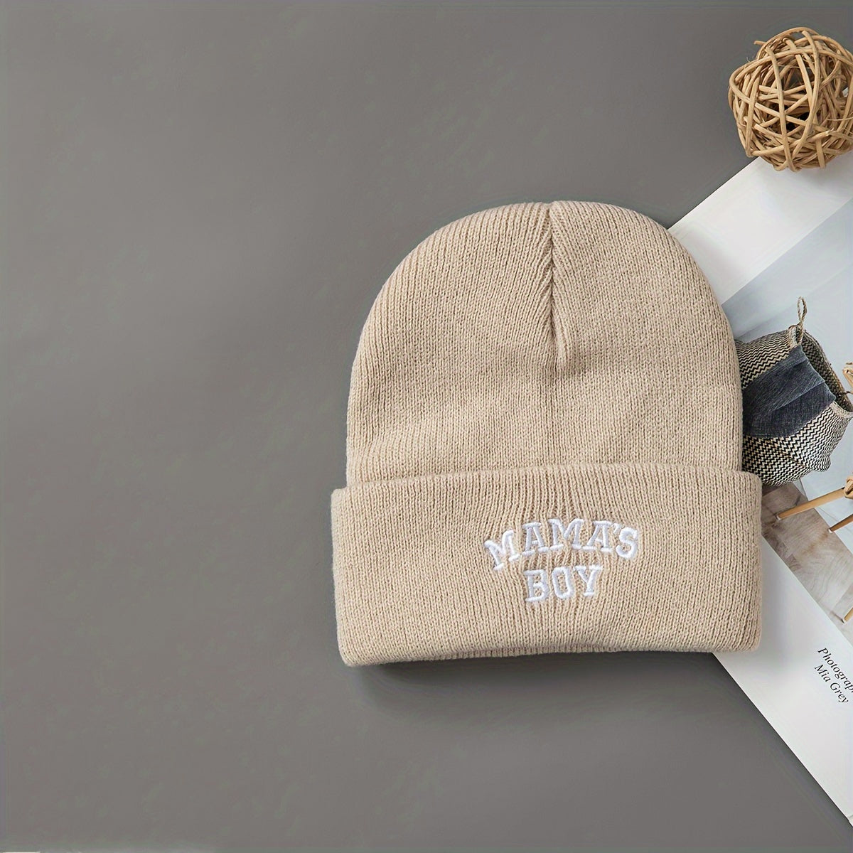 Beige CozyBeanie