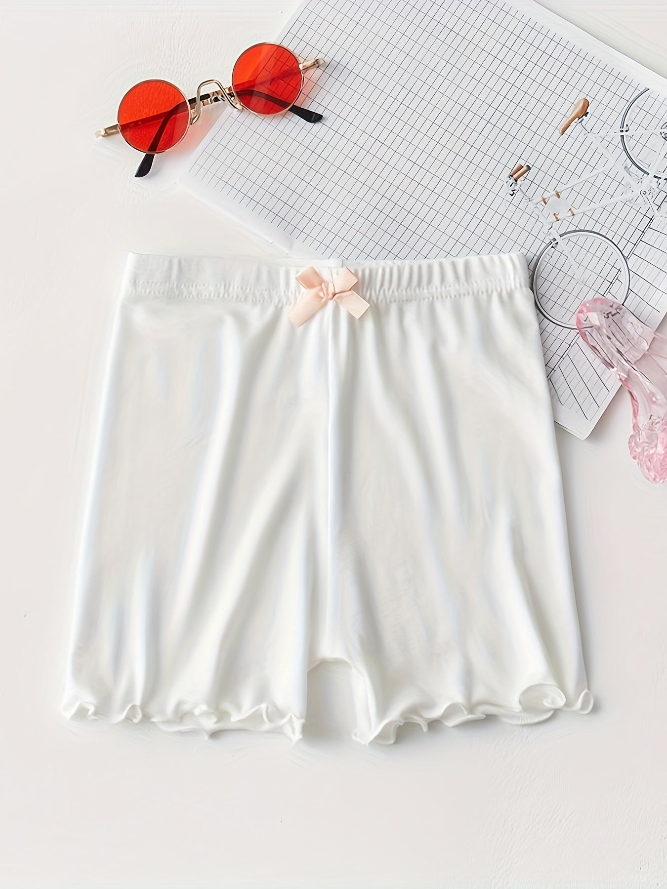 White Play Shorts