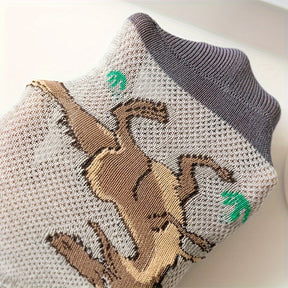 Dinosaurs Roar Socks (M 3-5Y 5.51-6.3inch)